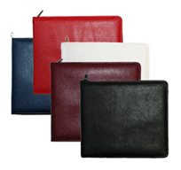 Blank Cover Zippered Autograph Books
